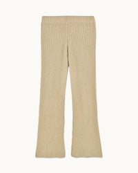 BEIGE / NEW / QTY : 52 / Jogging Large Fils Bicolores - Beige