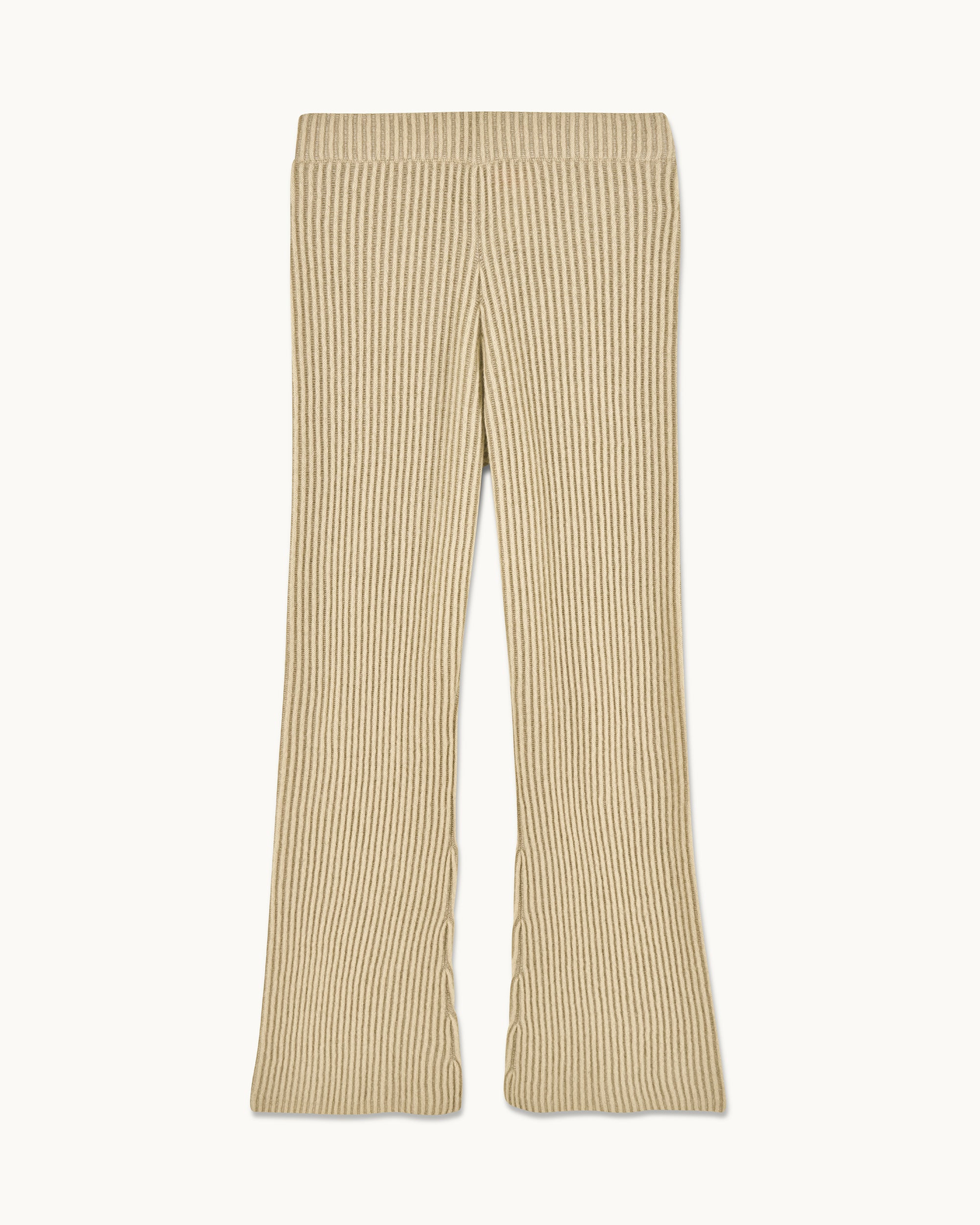 BEIGE / NEW / QTY : 52 / Jogging Large Fils Bicolores - Beige