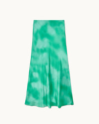 FUZZY GREEN / NEW / QTY : 66 / Jupe Longue Rivka - Fuzzy Green