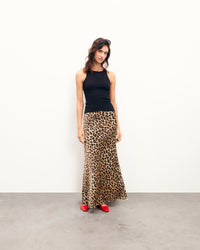 LEOPARD / NEW / QTY : 84 / Jupe Longue Rivka - Leopard
