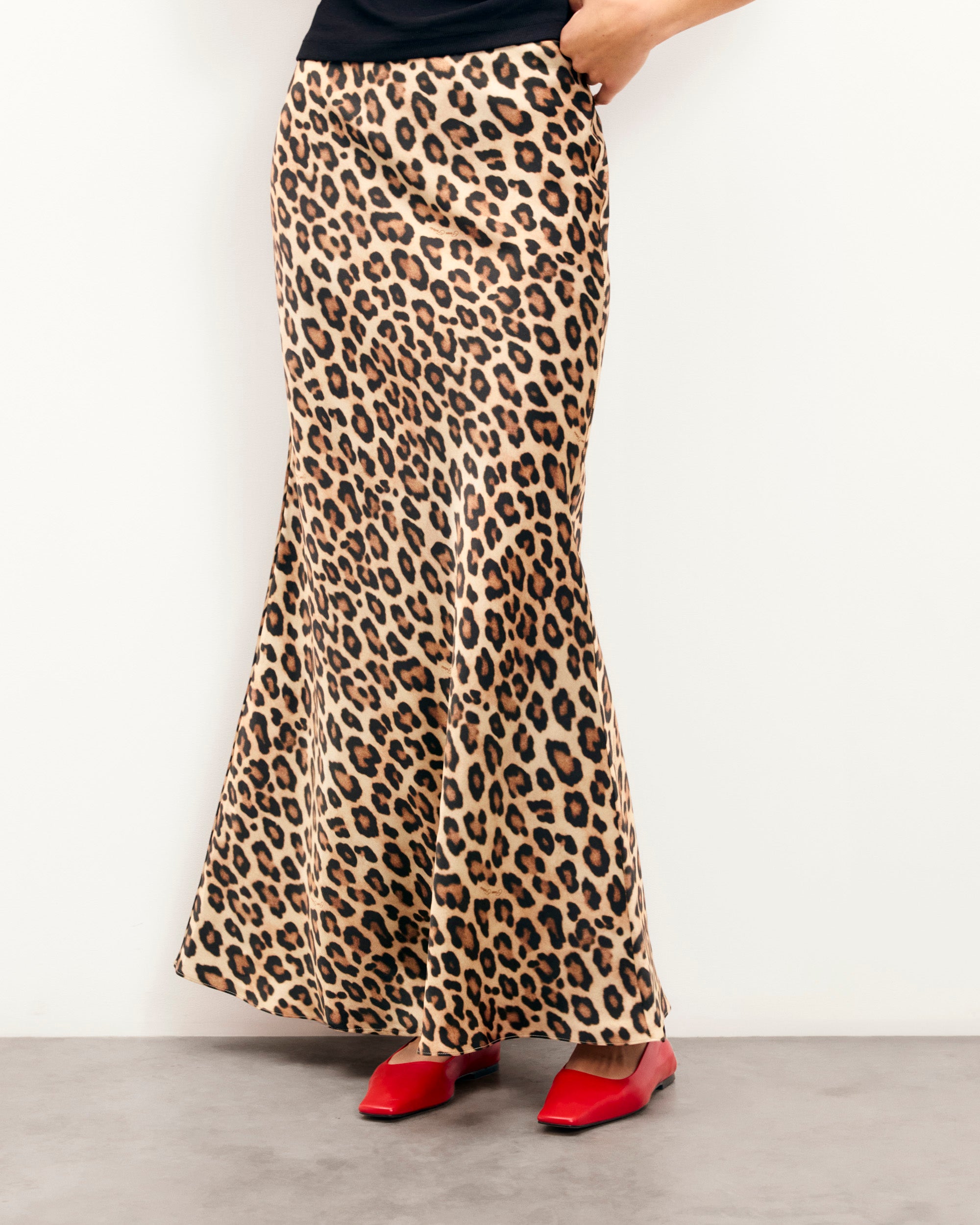 LEOPARD / NEW / QTY : 84 / Jupe Longue Rivka - Leopard
