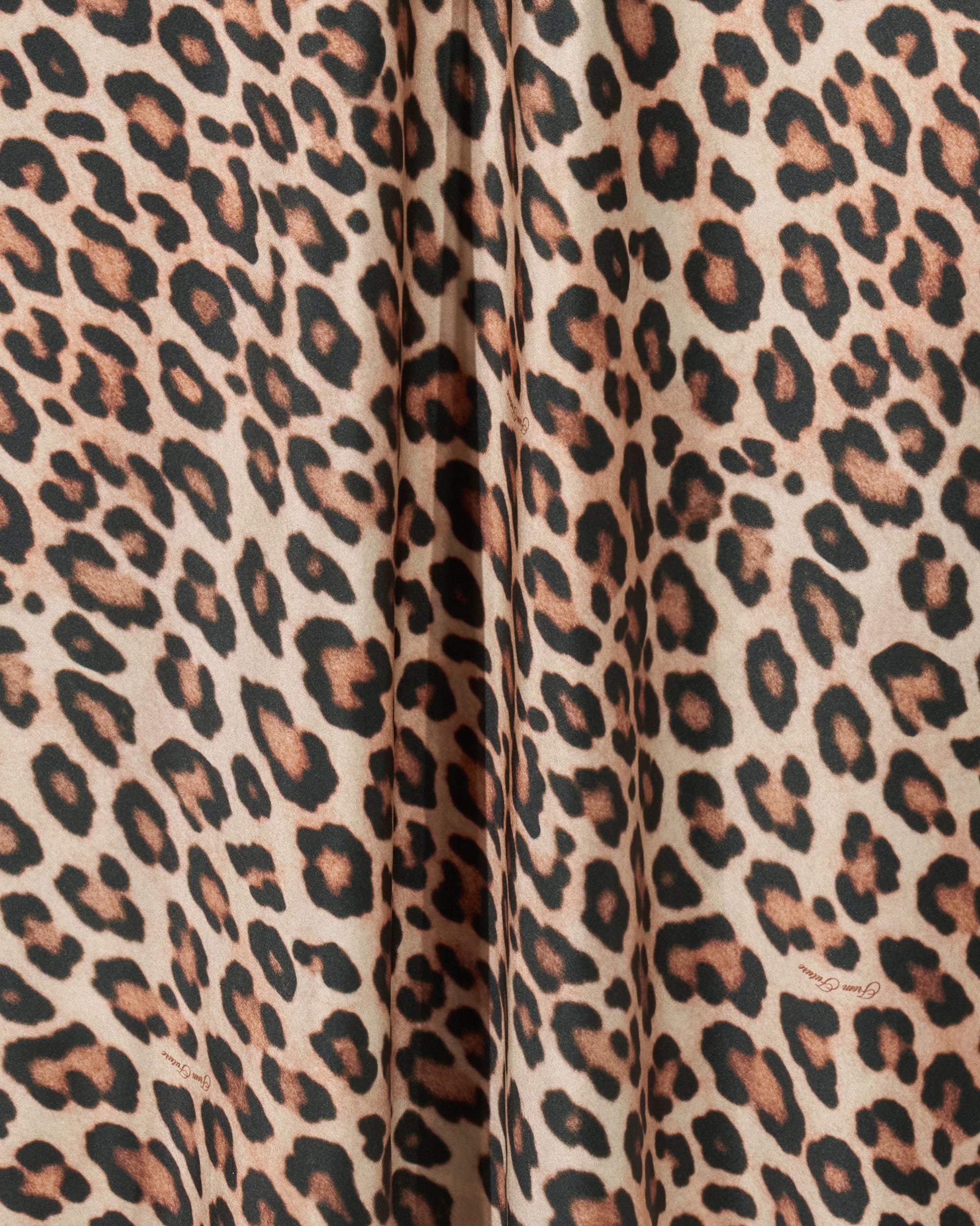 Jupe longue Rivka en soie - Leopard