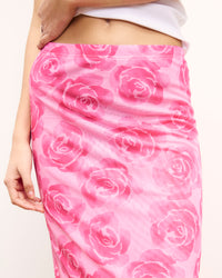 CANDY FLOWERS / NEW / QTY : 30 / Jupe Mi Longue Roma - Candy Flowers