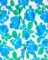 Pantalon large Liam - Electric Roses Blue