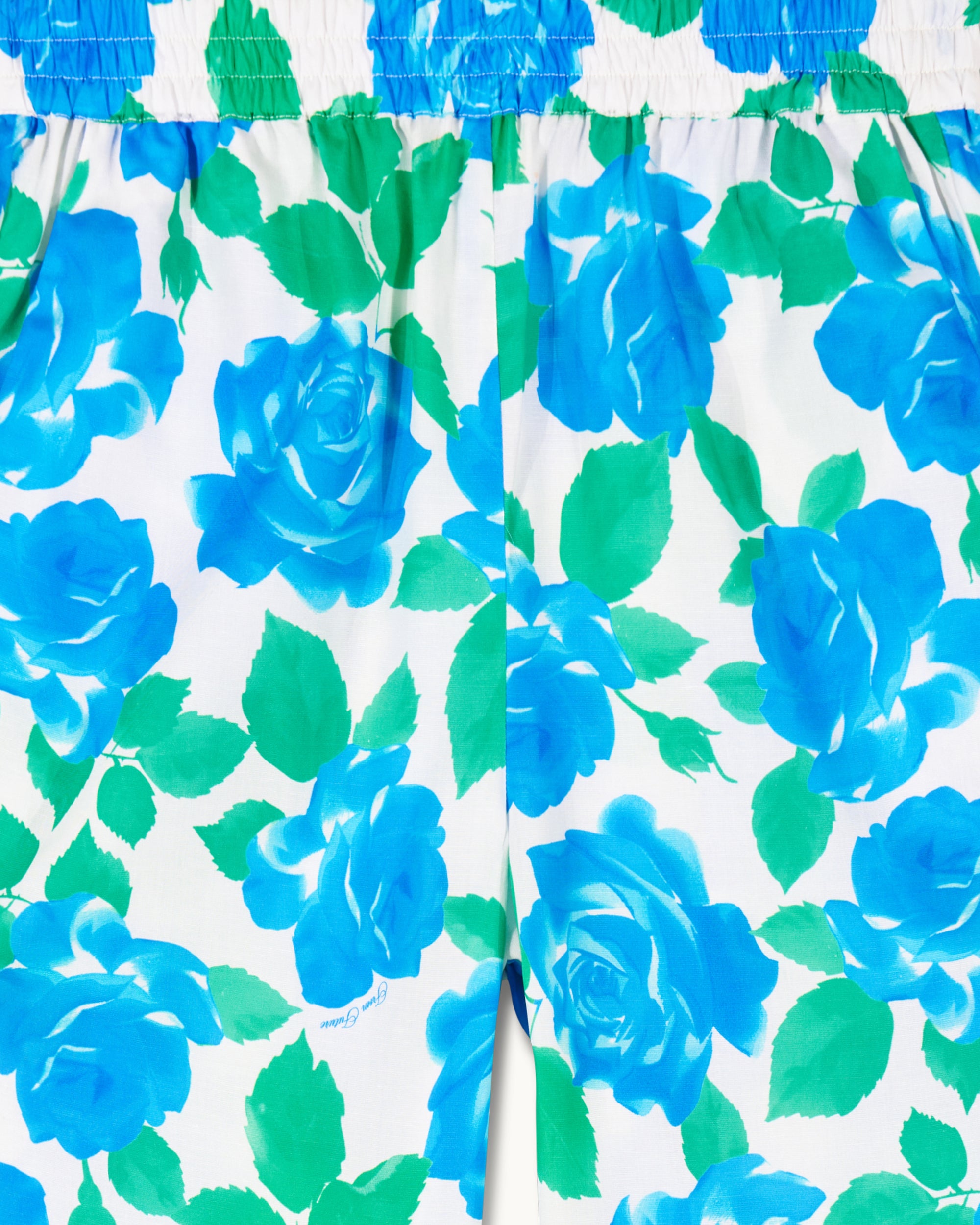 Pantalon large Liam - Electric Roses Blue