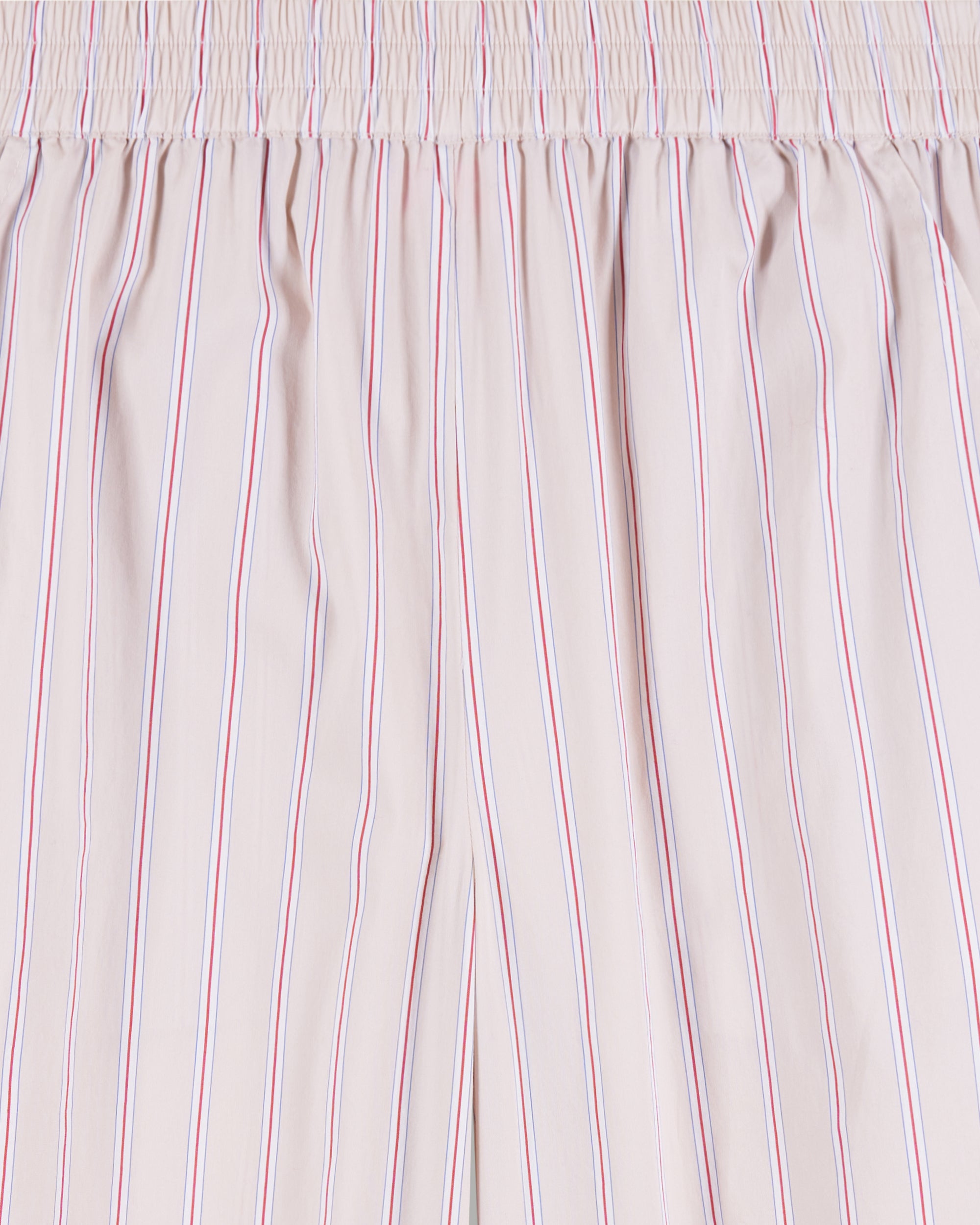 Pantalon flare à rayures - Beige
