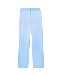 Pantalon droit taille haute - Baby Blue