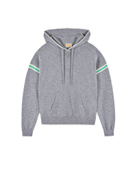 Hoodie en cachemire - Gris Chiné Foncé