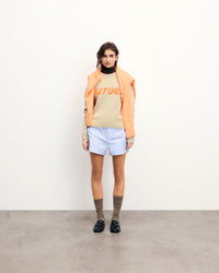 SABLE / NEW / QTY : 103 / Pull Col Rond Future - Sable