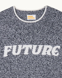 Pull à col rond Future en cachemire - Black