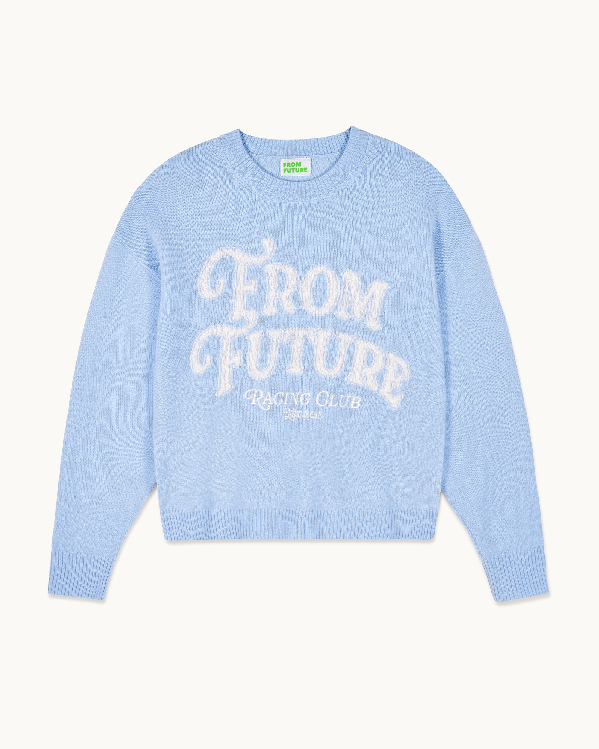 BABY BLUE / NEW / QTY : 27 / Pull Col Rond From Future - Baby Blue