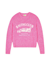 Pull à col rond en cachemire - Electric Pink