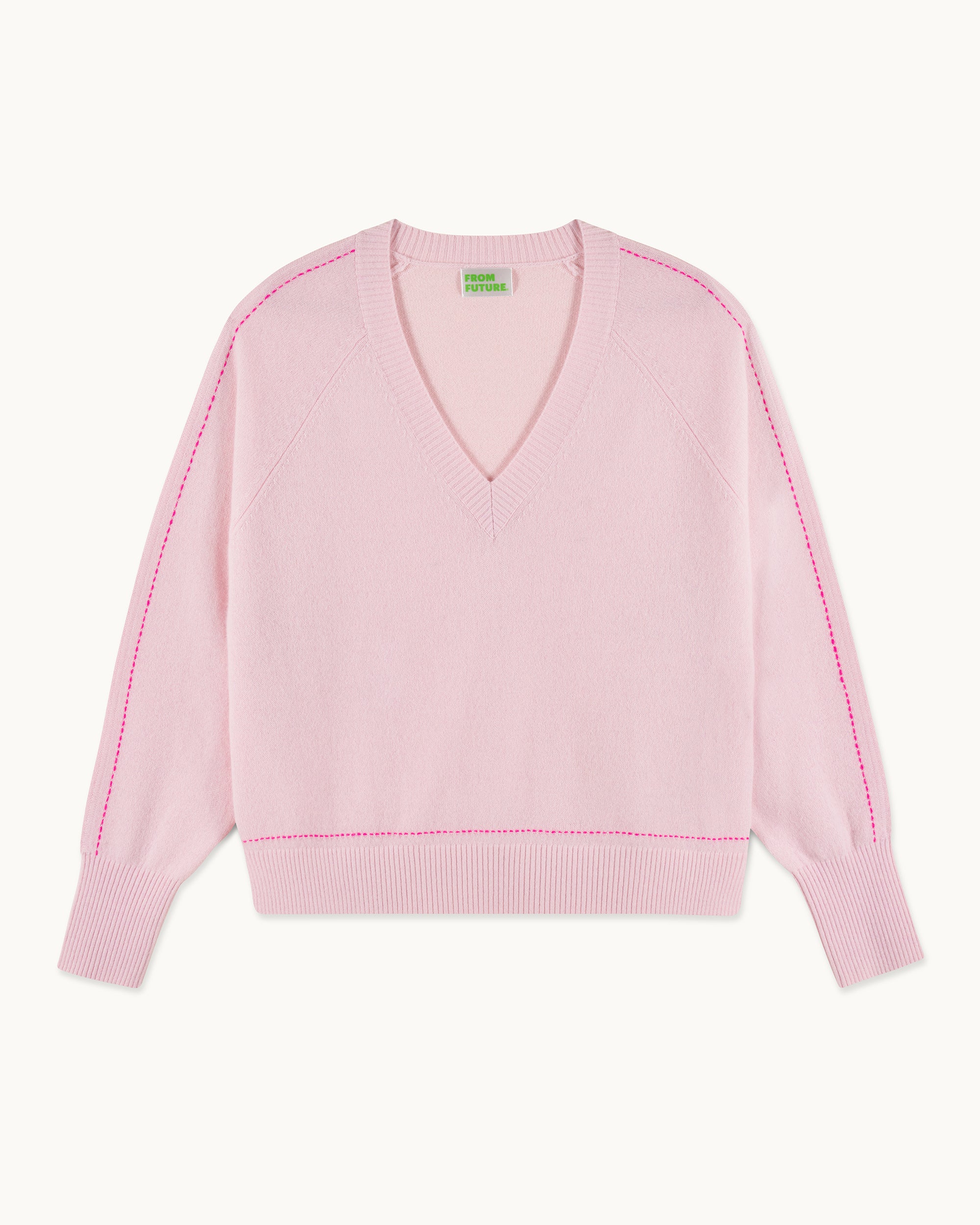 SKY PINK / NEW / QTY : 31 / Pull Col V - Sky Pink