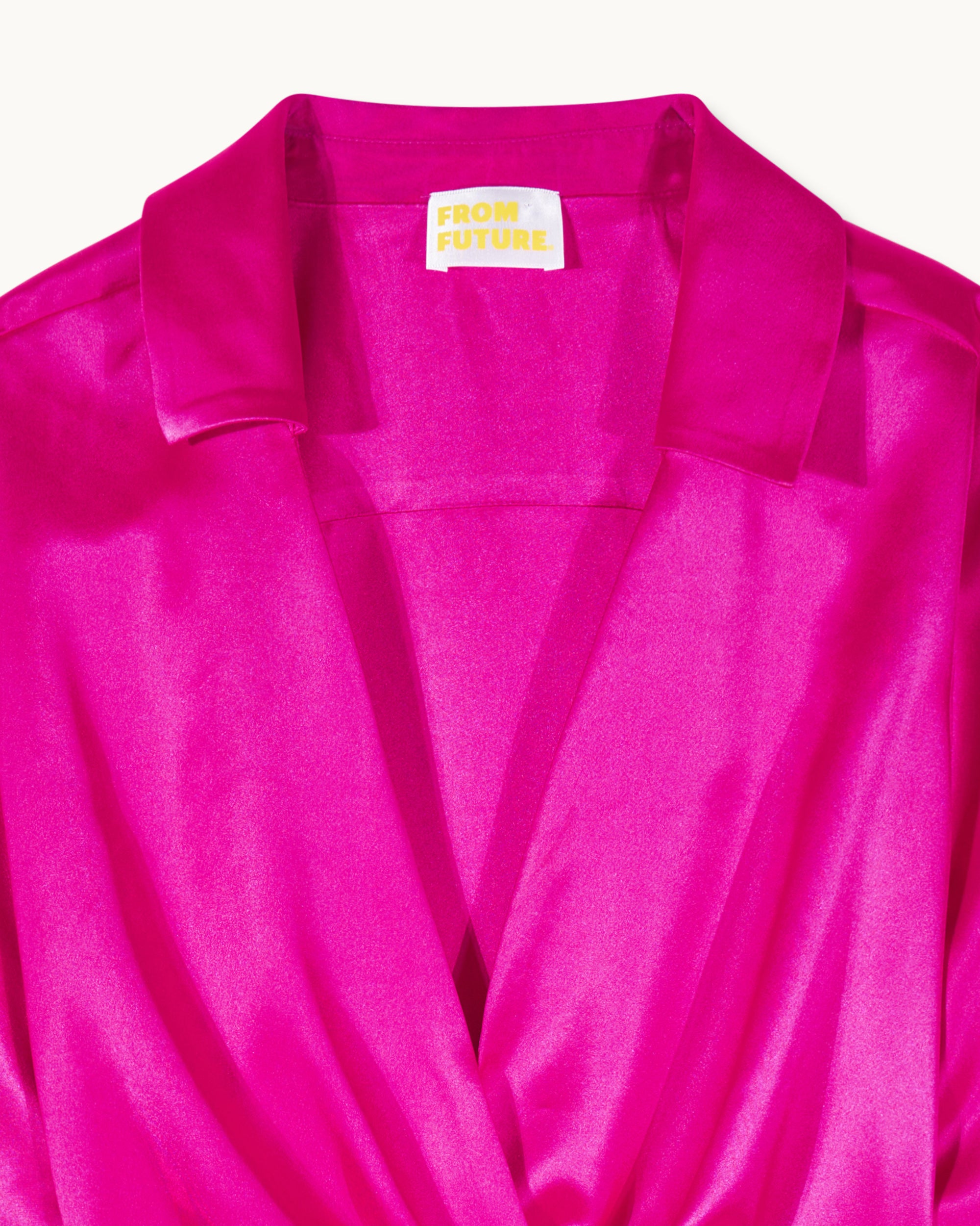 Robe courte à manches longues Bella - Tropical Raspberry