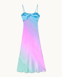 FAIRY SKY / NEW / QTY : 50 / Robe Longue Bretelles Mazal - Fairy Sky
