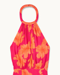FLOATING GARDEN / NEW / QTY : 61 / Robe Longue Bretelles Perla - Floating Garden