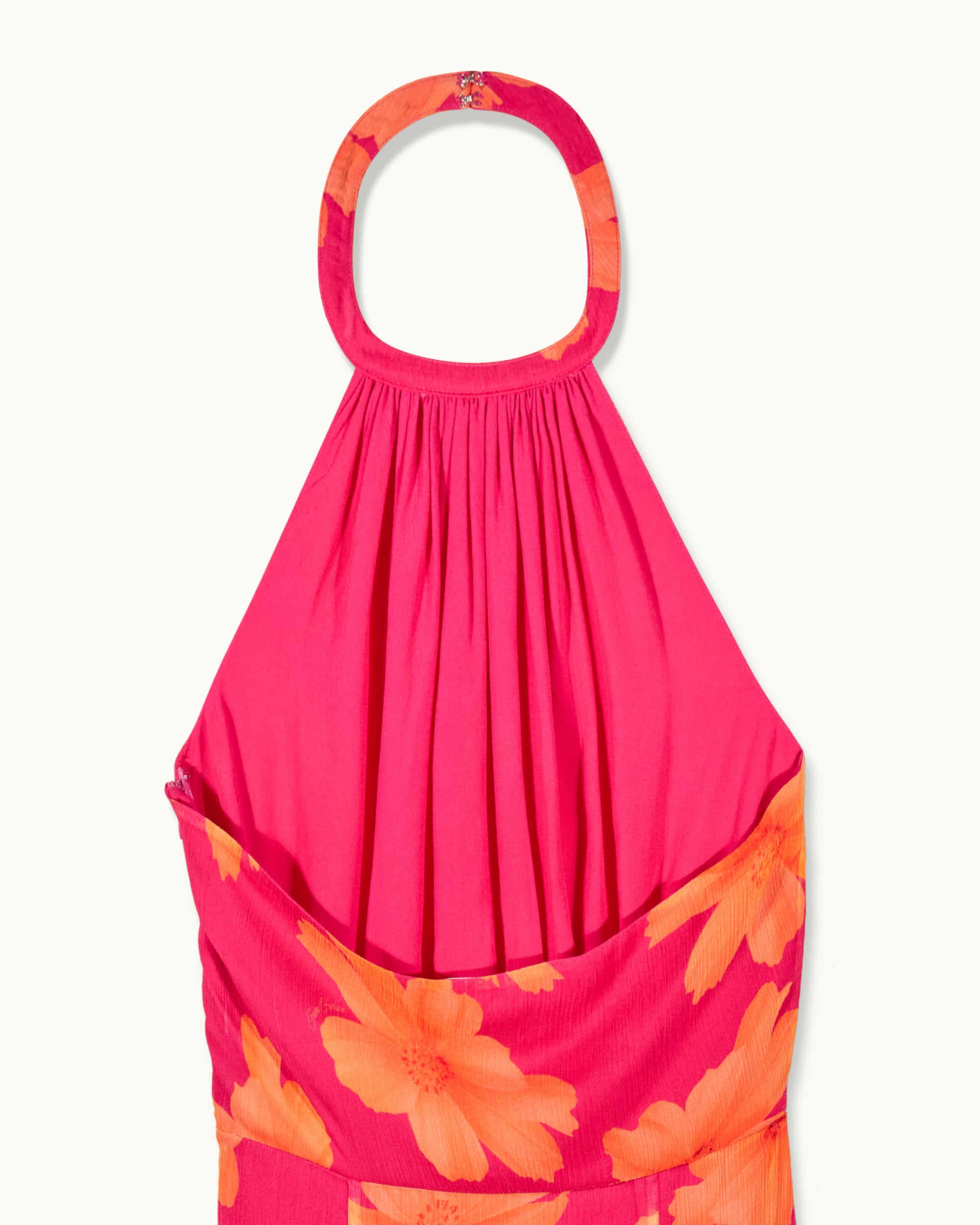 Robe longue à bretelles Perla - Floating Garden