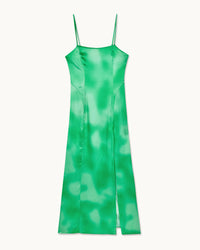 FUZZY GREEN / NEW / QTY : 68 / Robe Longue Bretelles Noah - Fuzzy Green