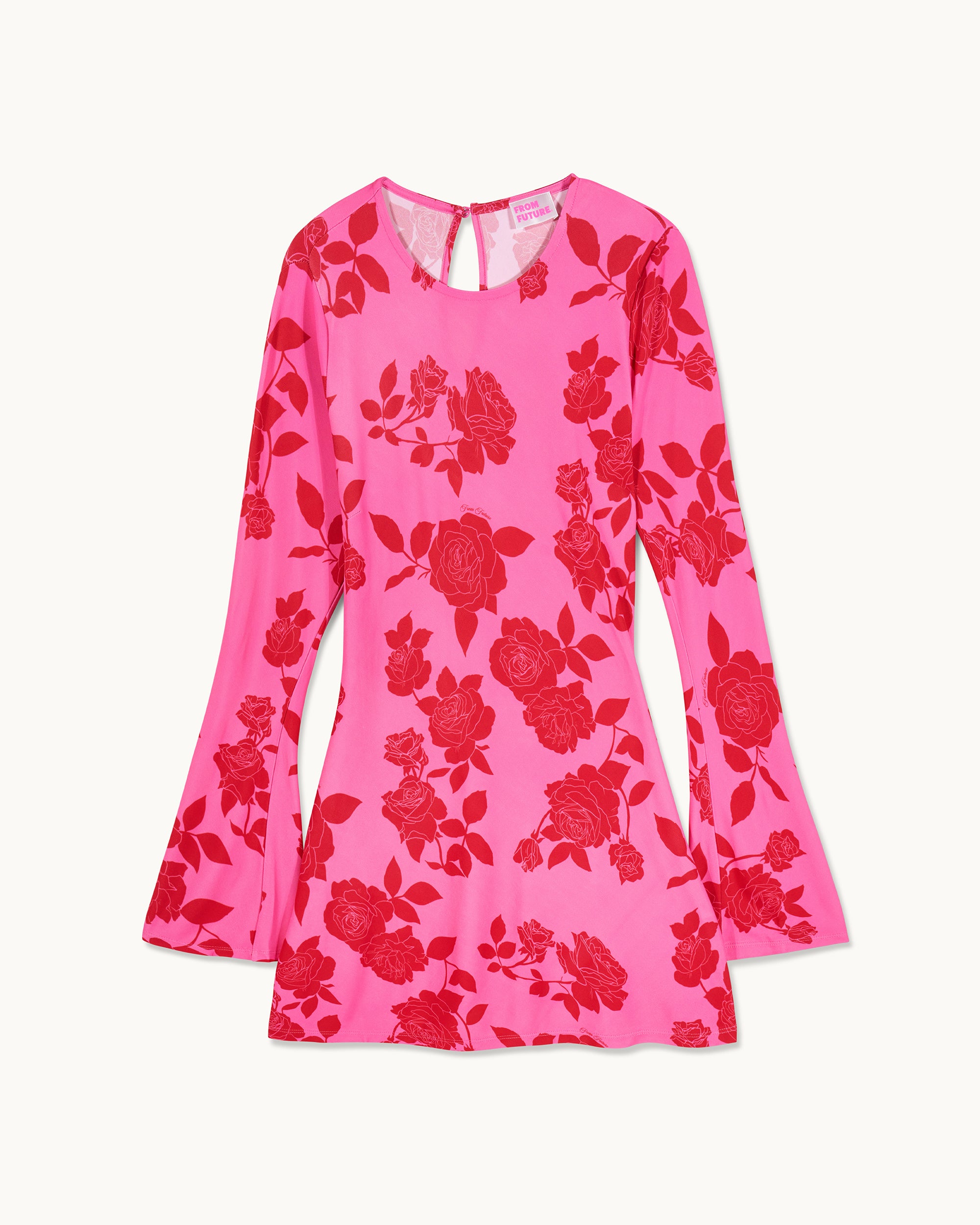 SPRING FLOWERS / NEW / QTY : 43 / Robe Courte Manches Longues Naïm - Spring Flowers