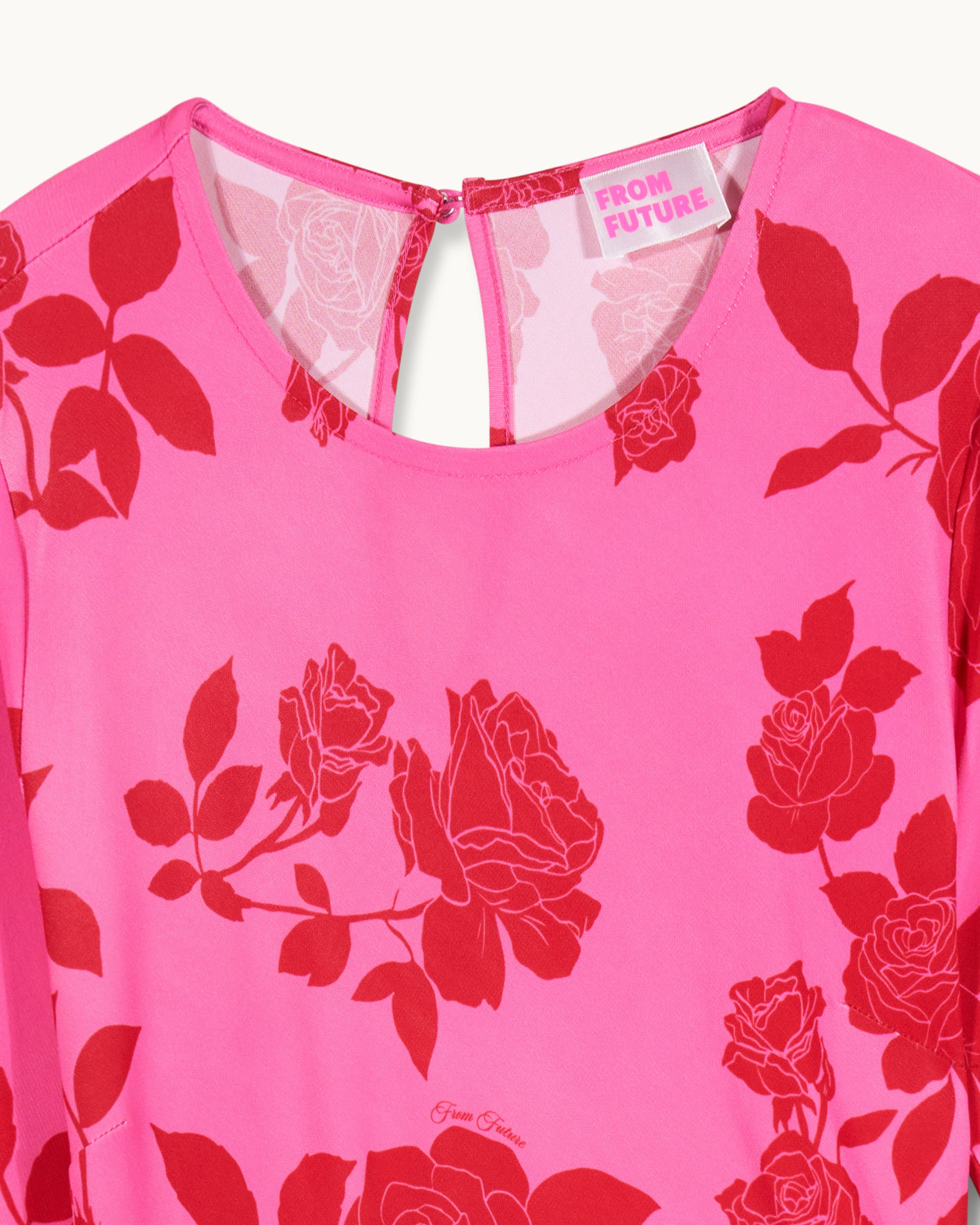 SPRING FLOWERS / NEW / QTY : 43 / Robe Courte Manches Longues Naïm - Spring Flowers