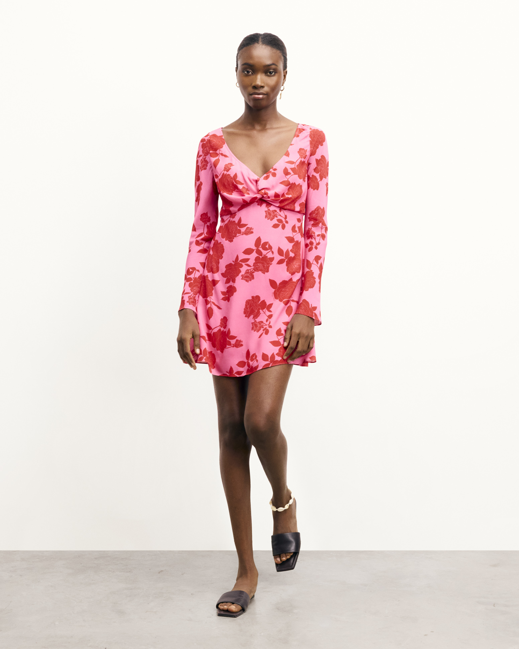 SUMMER FLOWERS / NEW / QTY : 103 / Robe Longue Manche Longue Mara - Summer Flowers