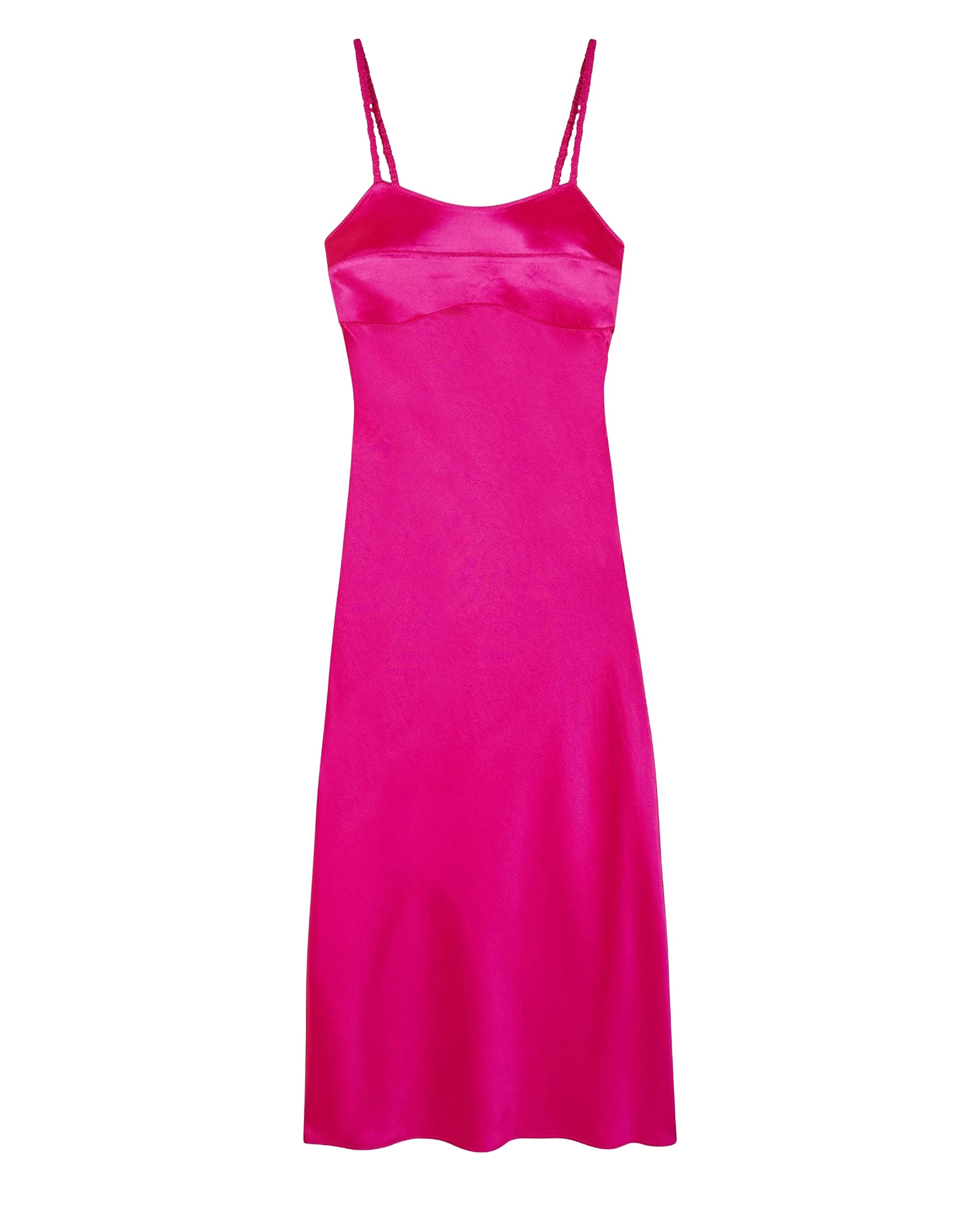 Batya strapless maxi dress - Tropical Raspberry