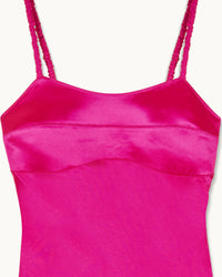 Batya strapless maxi dress - Tropical Raspberry