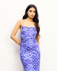 NIGHT GLOW / NEW / QTY : 55 / Robe Longue Bretelles Ariela - Night Glow