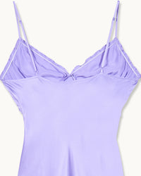 LILAS / NEW / QTY : 48 / Robe Longue Bretelles Lucie - Lilas