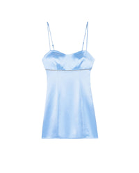 Robe courte à bretelles Batcheva - Baby Blue