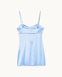 Robe courte à bretelles Batcheva - Baby Blue