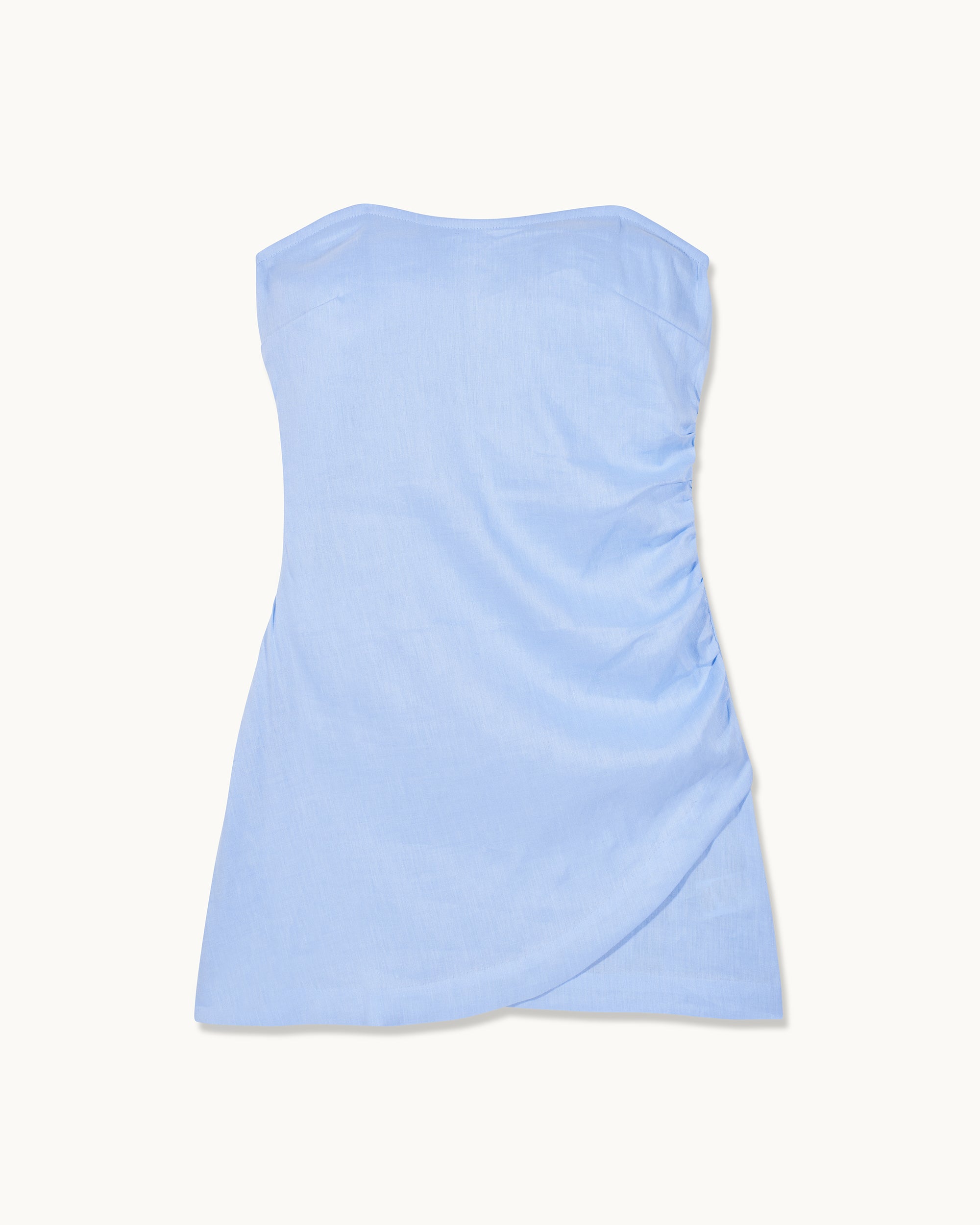 BABY BLUE / NEW / QTY : 134 / Robe Courte Bustier Nola - Baby Blue