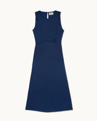 NAVY / NEW / QTY : 140 / Robe Longue Bretelles Addi - Navy