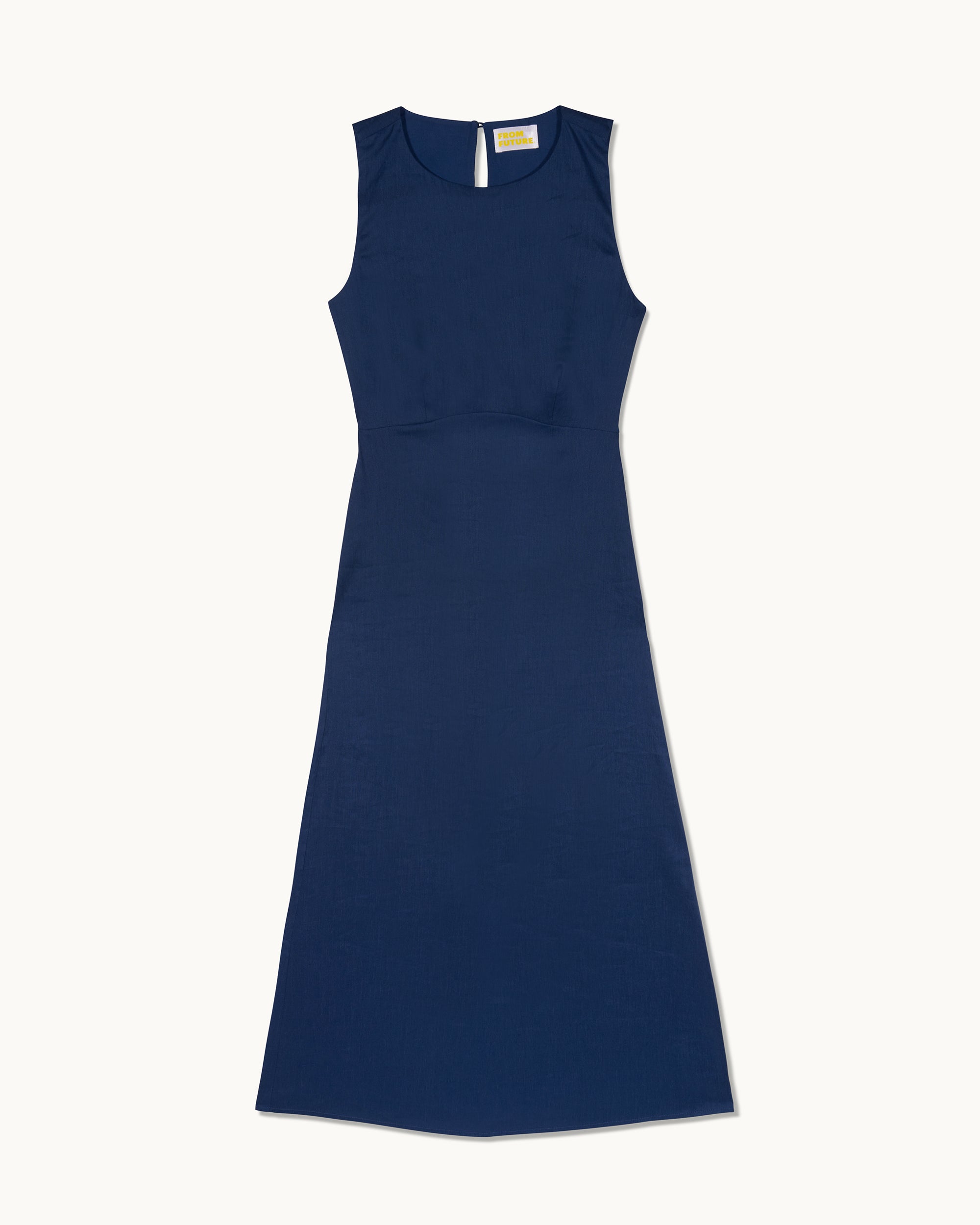NAVY / NEW / QTY : 140 / Robe Longue Bretelles Addi - Navy