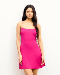 TROPICAL RASPBERRY / NEW / QTY : 115 / Robe Courte Jenna - Tropical Raspberry