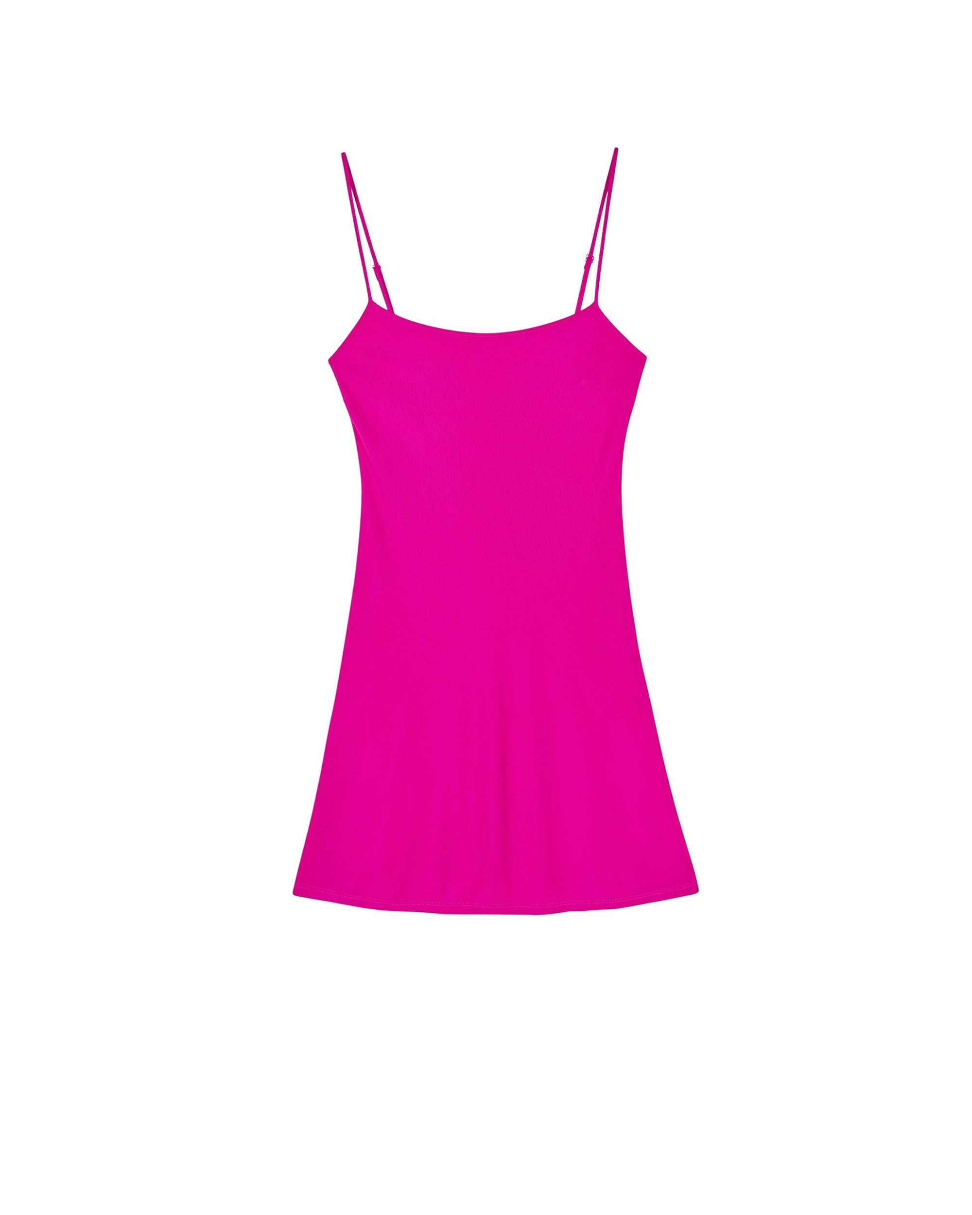 Jenna short dress - Tropical Raspberry