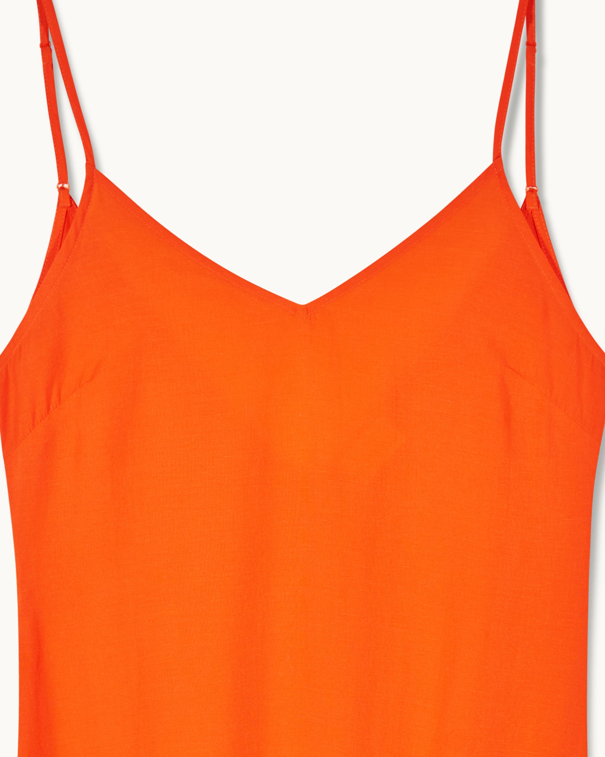 FANTASY ORANGE / NEW / QTY : 78 / Robe Longue Bretelles Tallia - Fantasy Orange