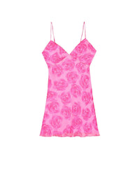 Robe courte à bretelles Ellie - Candy Flowers