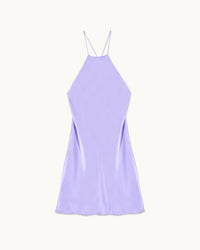 LILAS / NEW / QTY : 42 / Robe Courte Bretelles Serena - Lilas