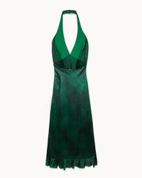 BLURRY GARDEN / NEW / QTY : 125 / Robe Longue Dos Nu Alma - Blurry Garden
