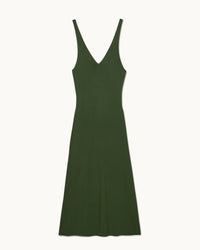 KAKI / NEW / QTY : 32 / Robe Longue Bretelles - Kaki
