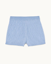 BABY BLUE / NEW / QTY : 30 / Short Court Cachemire Brossé - Baby Blue