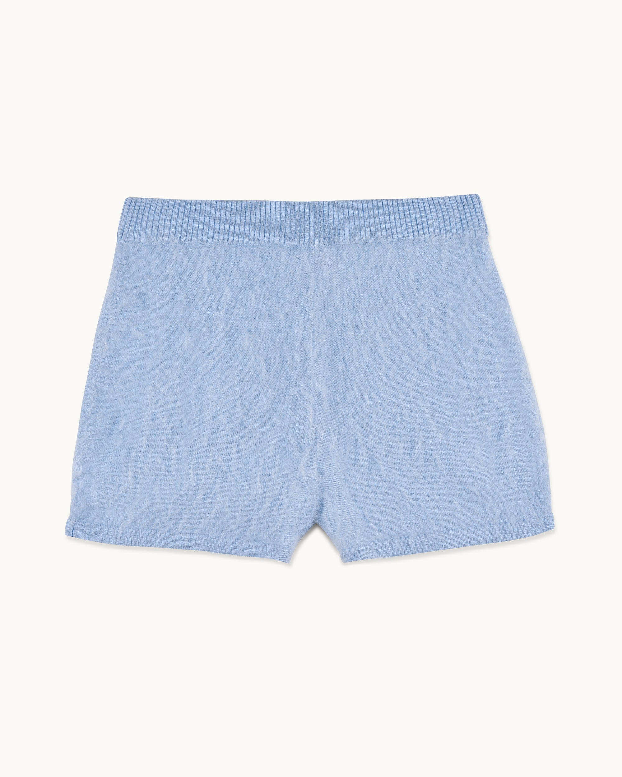 BABY BLUE / NEW / QTY : 30 / Short Court Cachemire Brossé - Baby Blue