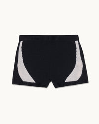 NOIR / NEW / QTY : 34 / Short Court Bicolore - Noir