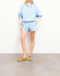 Truck-neck sweatshirt - Baby Blue