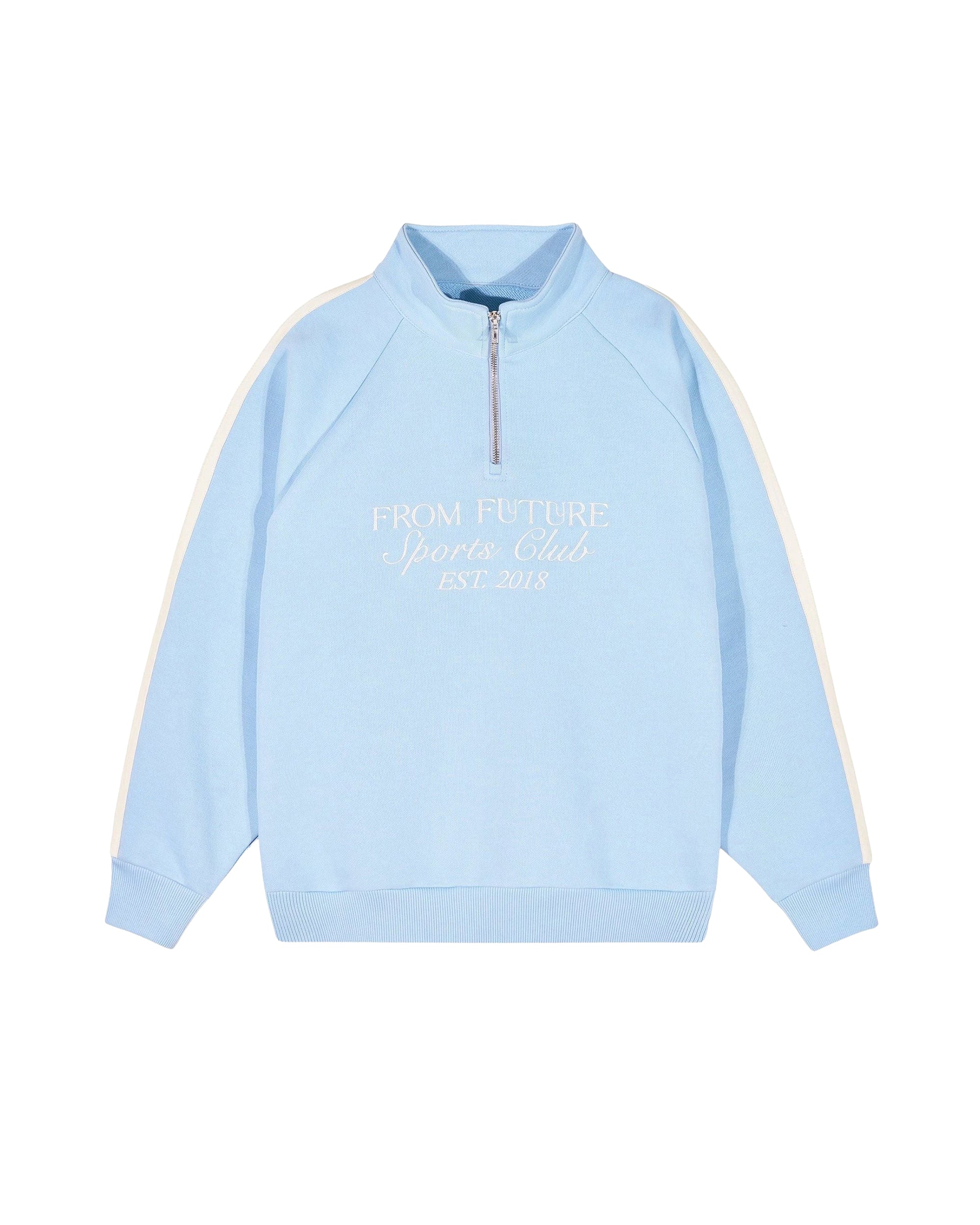 Truck-neck sweatshirt - Baby Blue