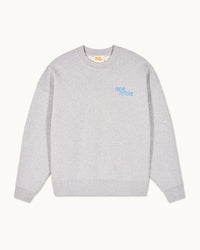 GRIS CHINE CLAIR / NEW / QTY : 119 / Sweatshirt Col Rond - Gris Chine Clair