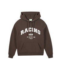 Hoodie Racing - Chocolat