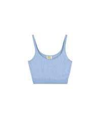 Brassière en cachemire brossé - Baby Blue