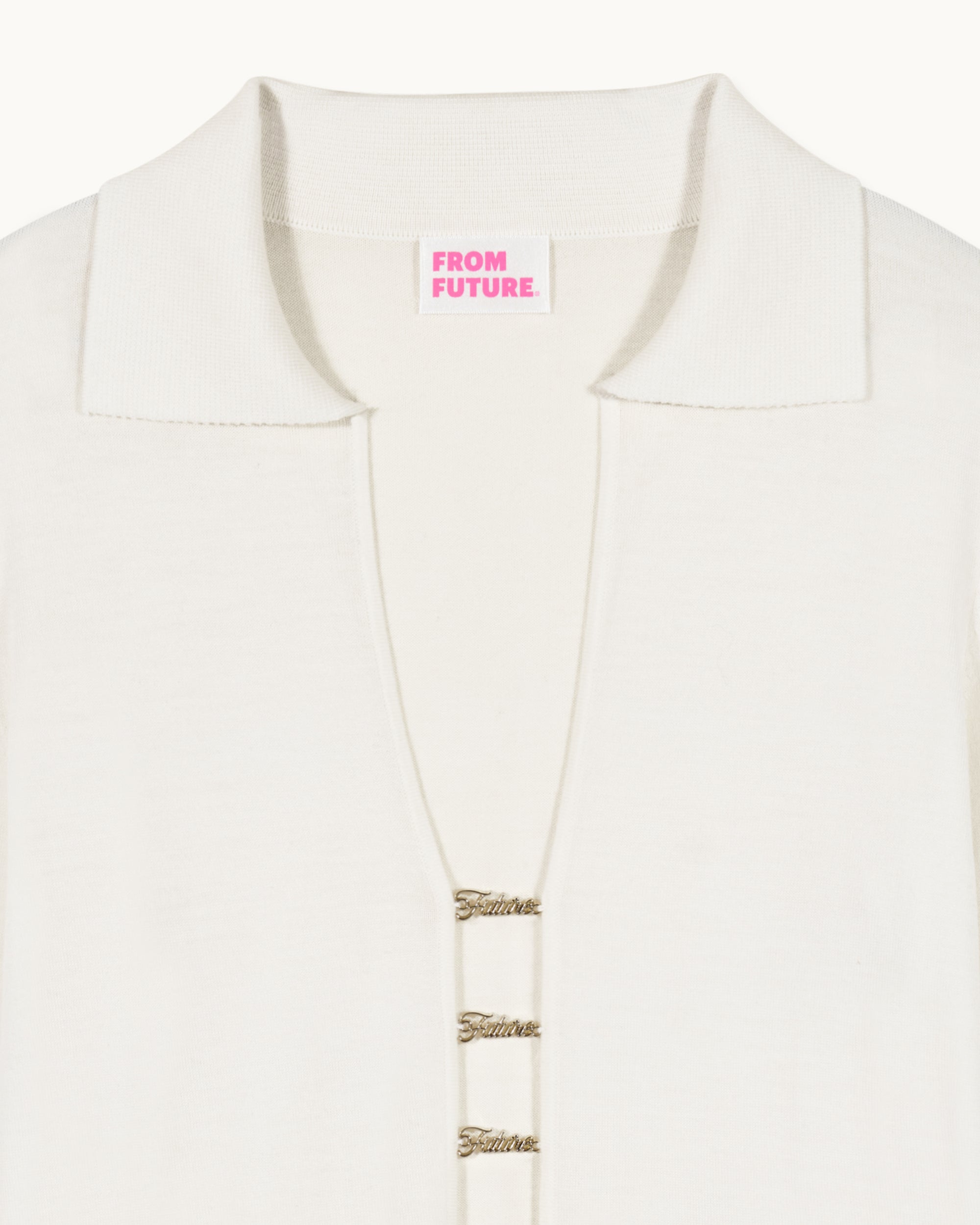 ECRU / NEW / QTY : 39 / Top Manches Longues - Ecru